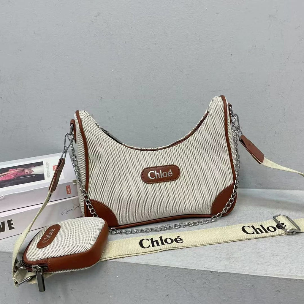 CHLOE Premium Quality Broad belt with Cute Poch