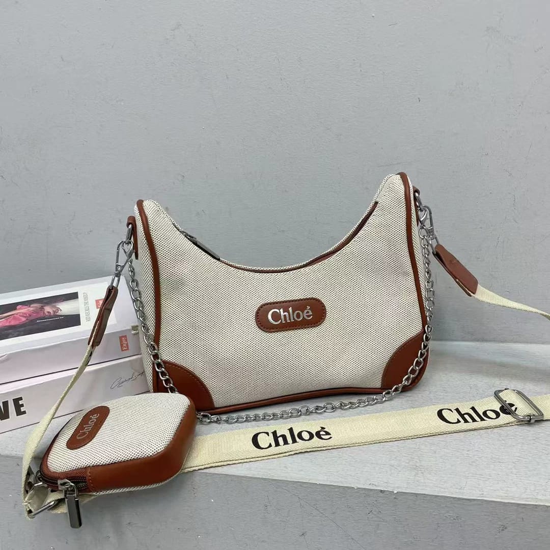CHLOE Premium Quality Broad belt with Cute Poch