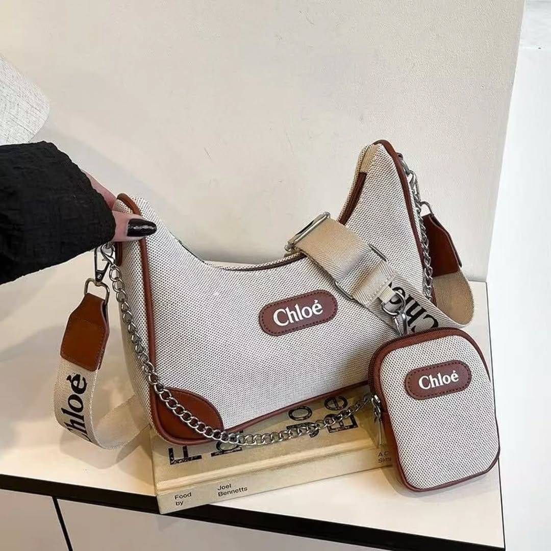 CHLOE Premium Quality Broad belt with Cute Poch
