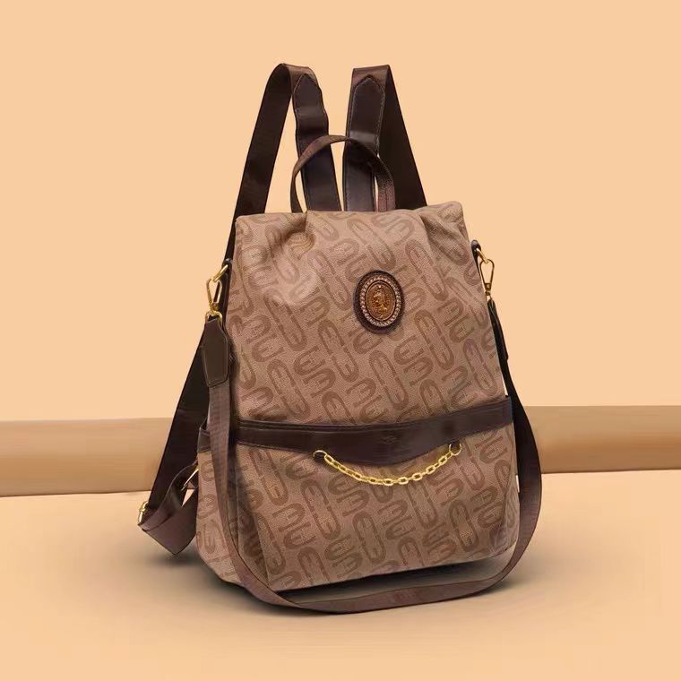 Leather look Backpack