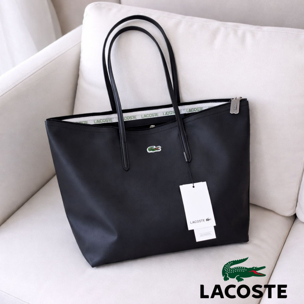 Lacoste Large Zip Tote Bag