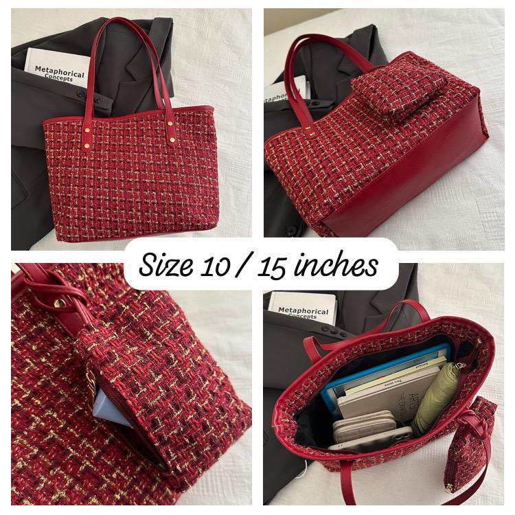 Set Jute Tote Bag