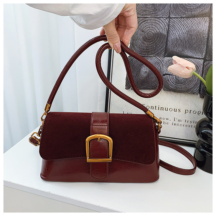 Ladies Dual Belt Sling Bag