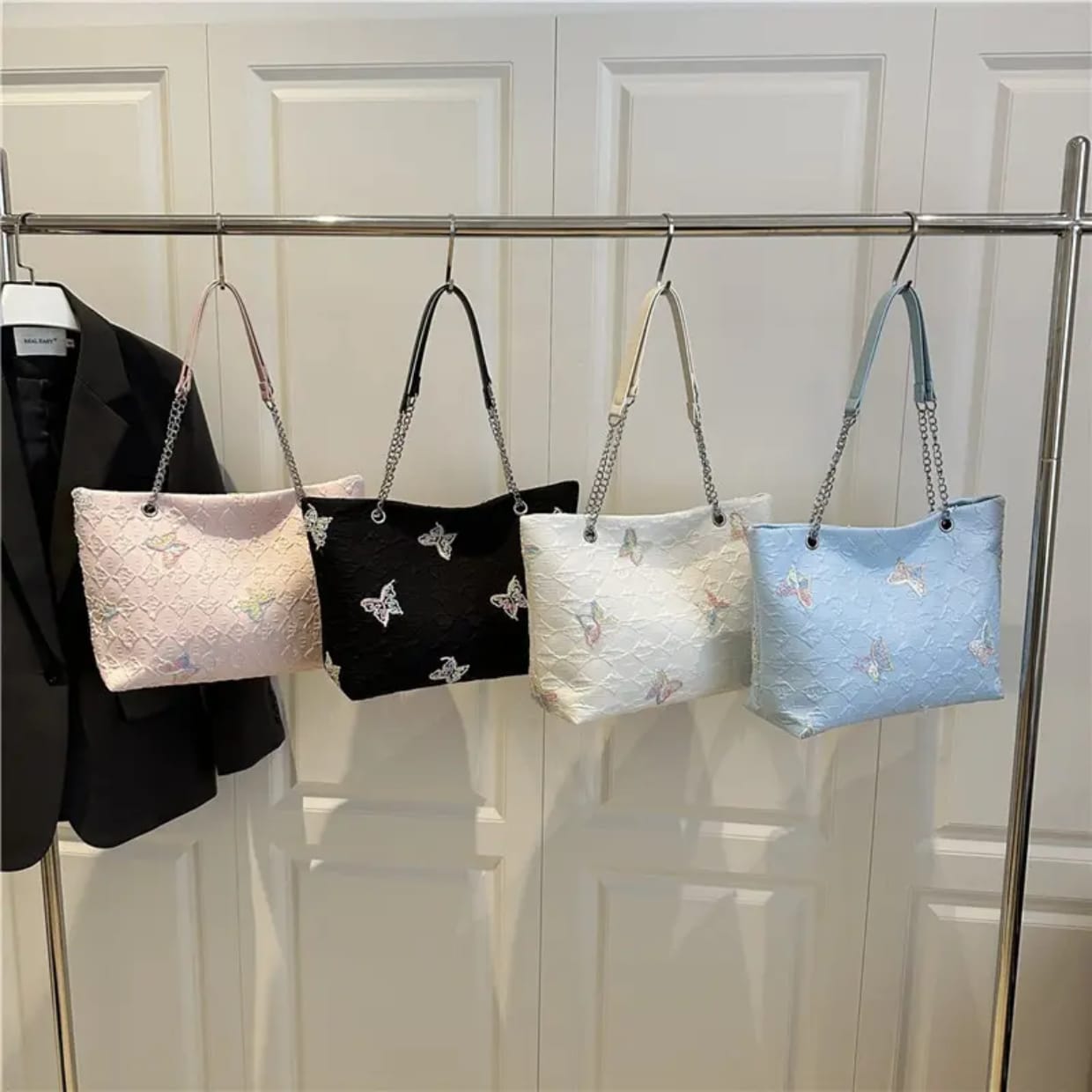 Classy Butterfly Tote Bag